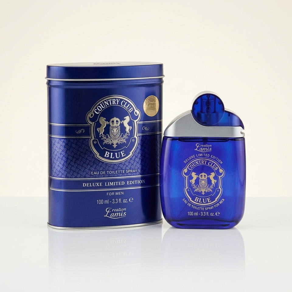 Creation Lamis Country Club Blue. Mens Eau De toilette Spray. 100ml.