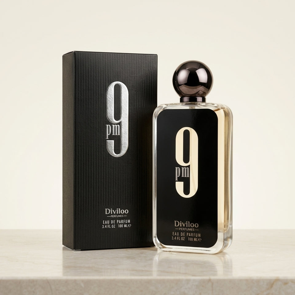 Diviloo 9 PM Edition For Men Eau De Parfum, 100 ML
