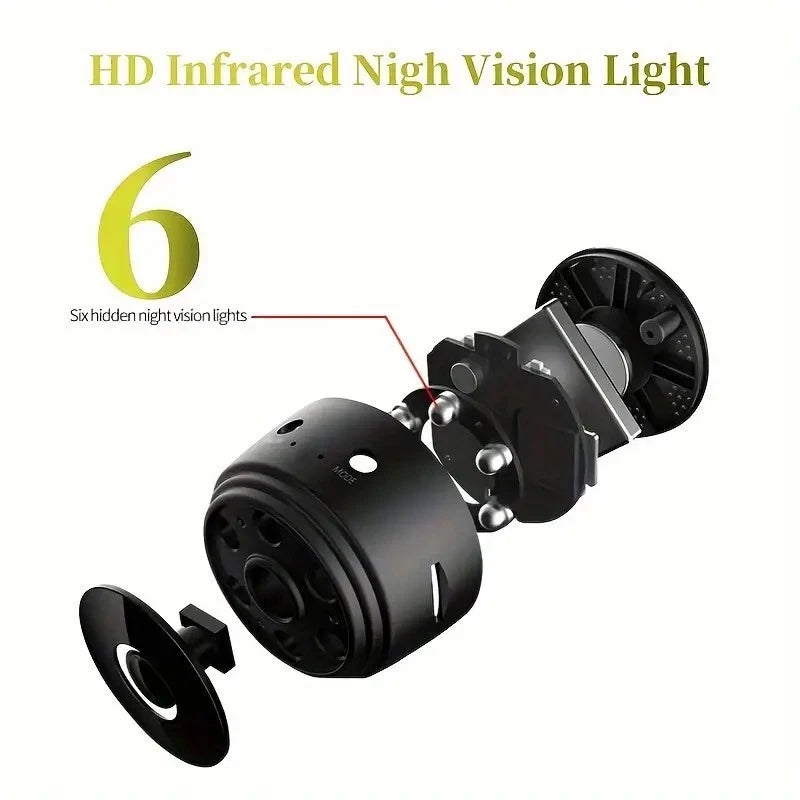 Mini Wireless 1080P Magnetic Security Camera