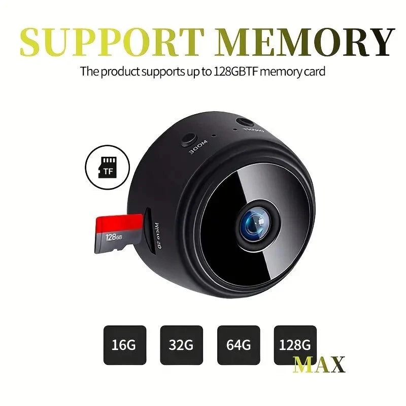 Mini Wireless 1080P Magnetic Security Camera