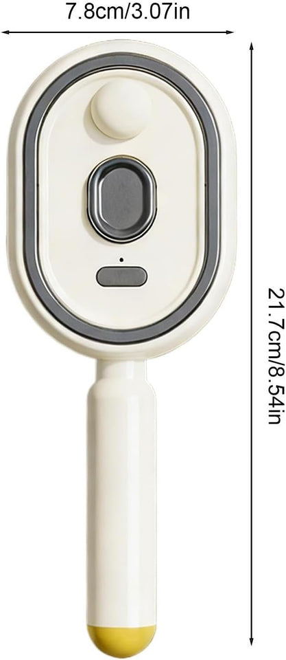Steam Brush for Hair | with Oil Measuring Cup Detangling Rechargeable Comb