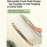 Steam Brush for Hair | with Oil Measuring Cup Detangling Rechargeable Comb