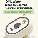 Steam Brush for Hair | with Oil Measuring Cup Detangling Rechargeable Comb