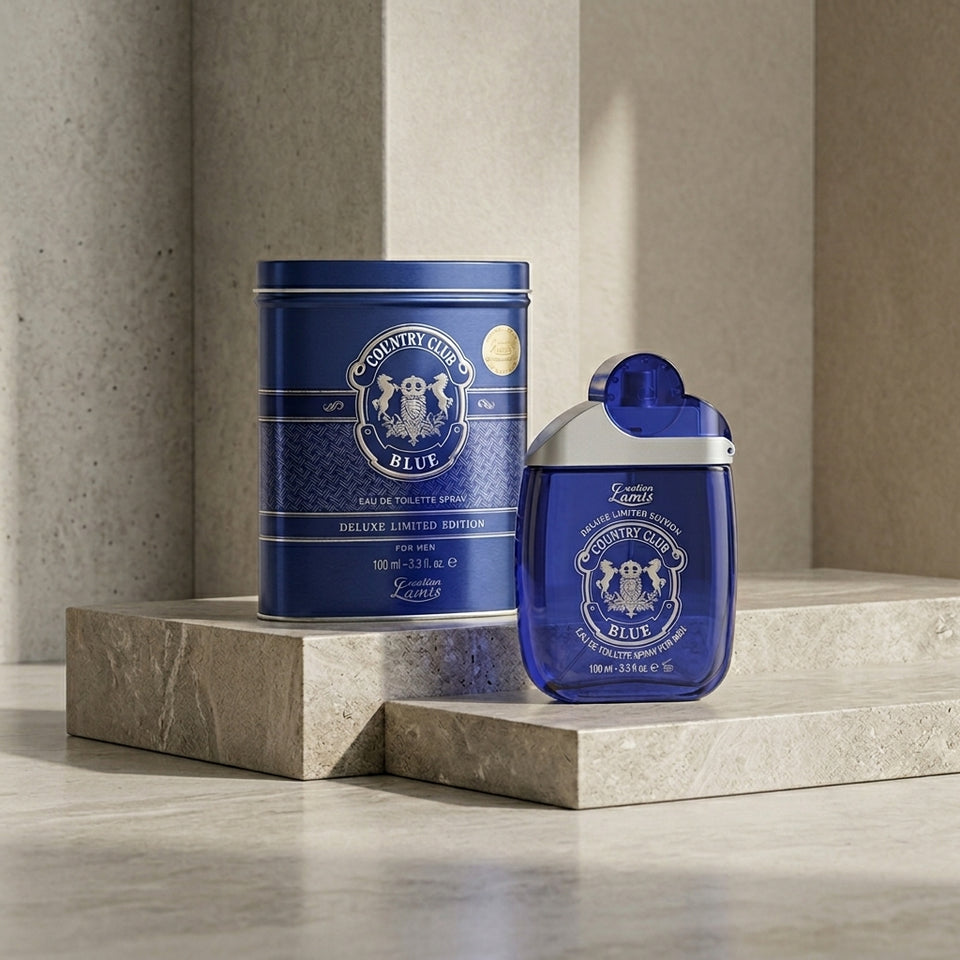 Creation Lamis Country Club Blue. Mens Eau De toilette Spray. 100ml.